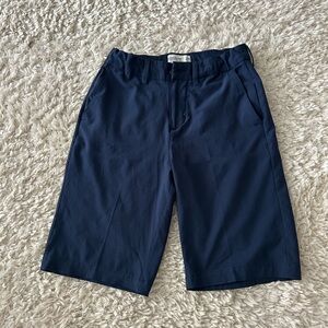 Abercrombie Kids Navy Blue Performance Chino Shorts for Teens